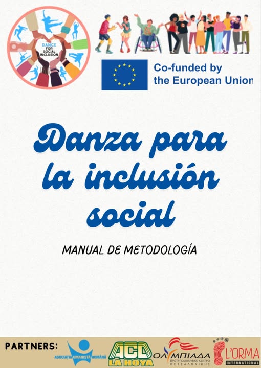 Puede ser una imagen de 6 personas, personas bailando y texto